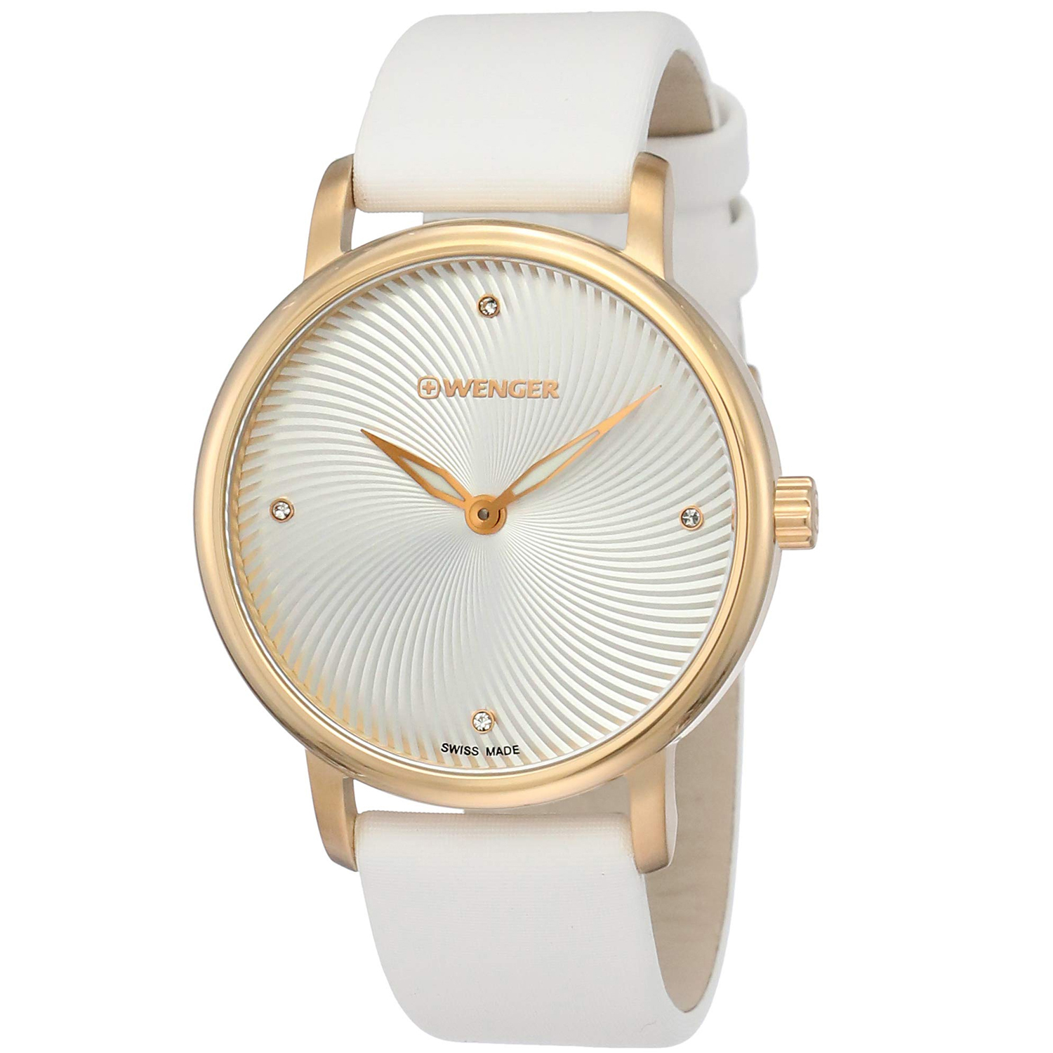 Wenger Urban Donnissima 36mm White Dial Quartz Women's Watch 01.1721.101