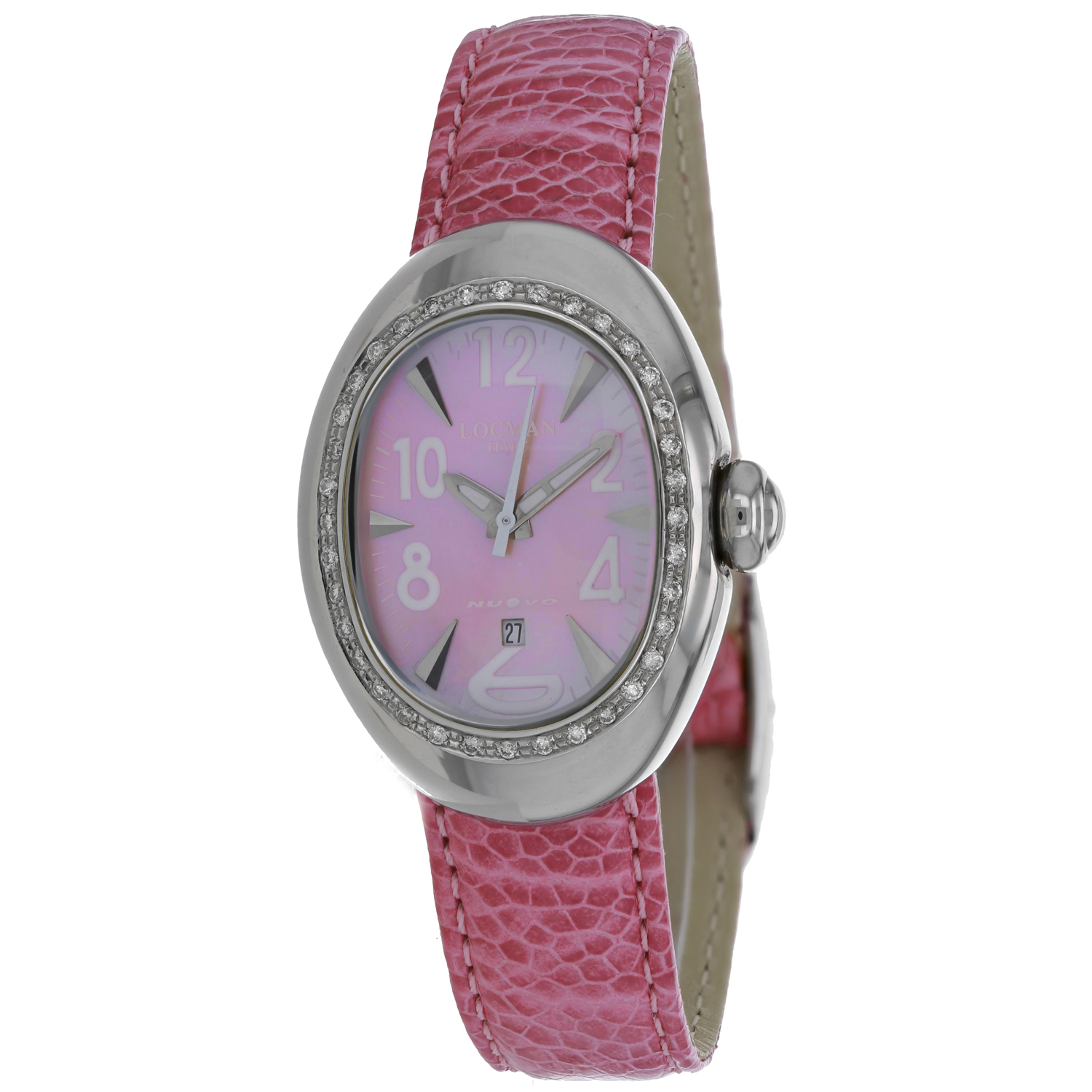 Locman Nuovo 40mm Mother of Pearl Dial Quartz Women's Watch 028MOPKD/PK