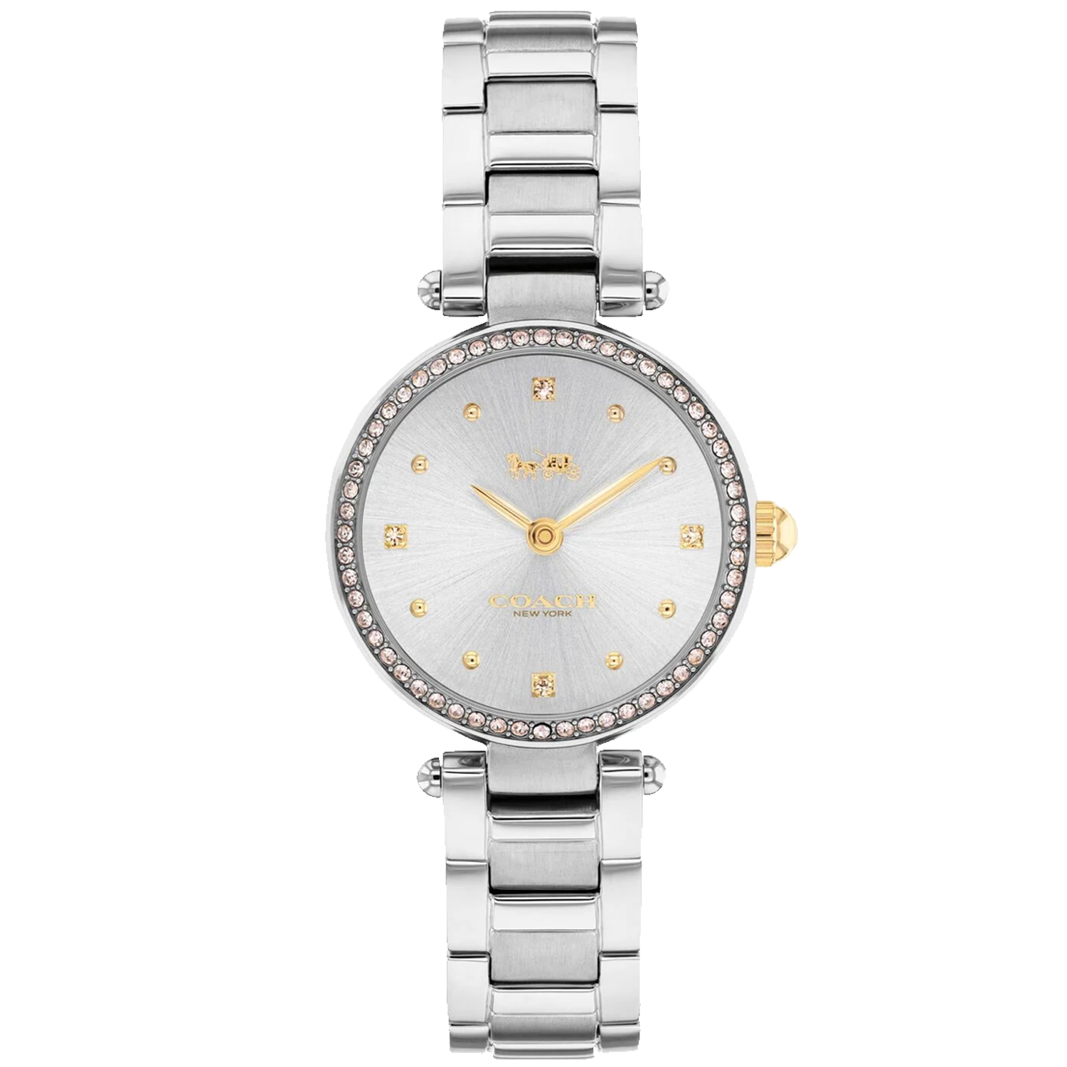 Coach Silver Park Watch Coach Park Crystals Silver Dial Silver Steel | Mercari main image 3