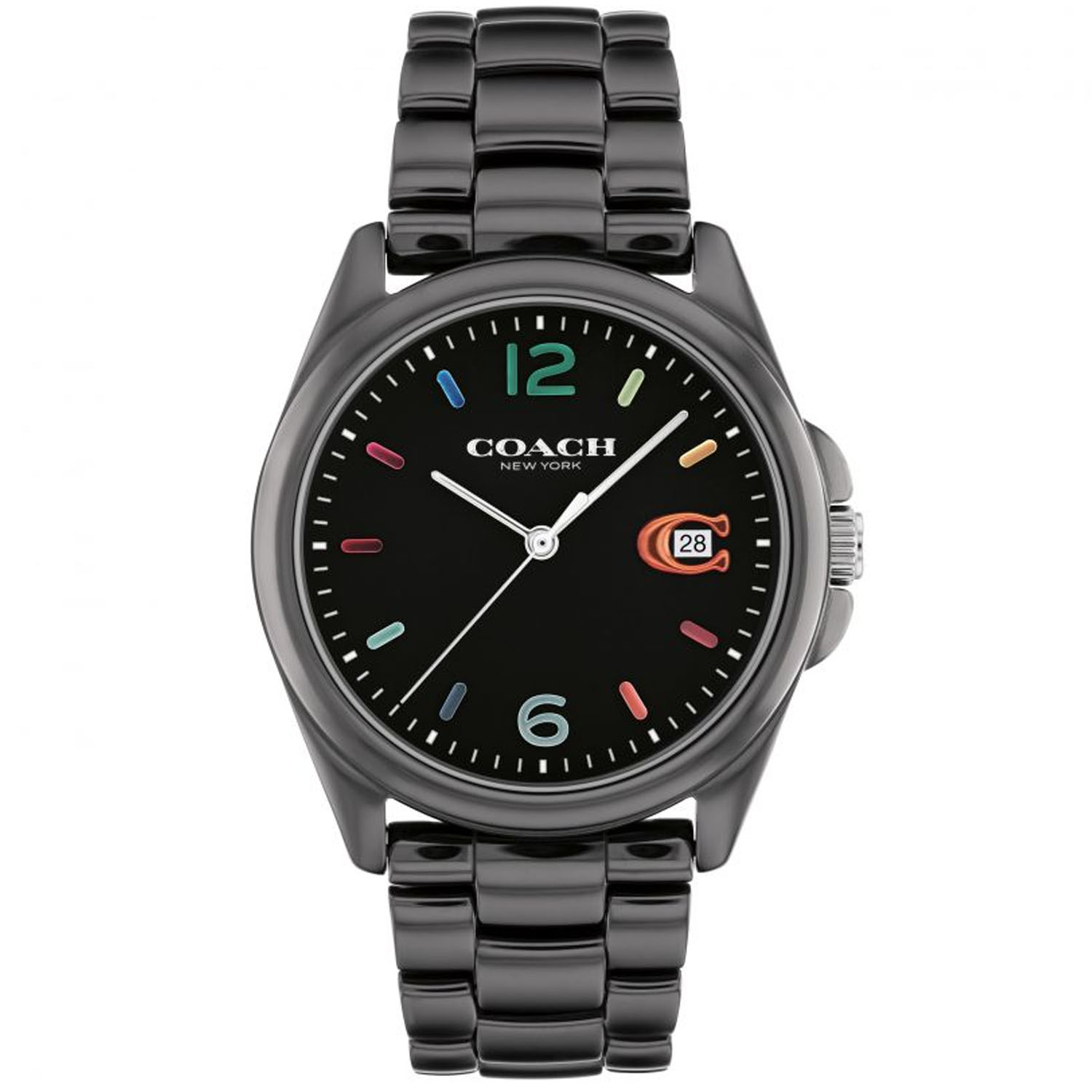 Coach Women's Greyson Black Dial Watch - 14503927 | eBay