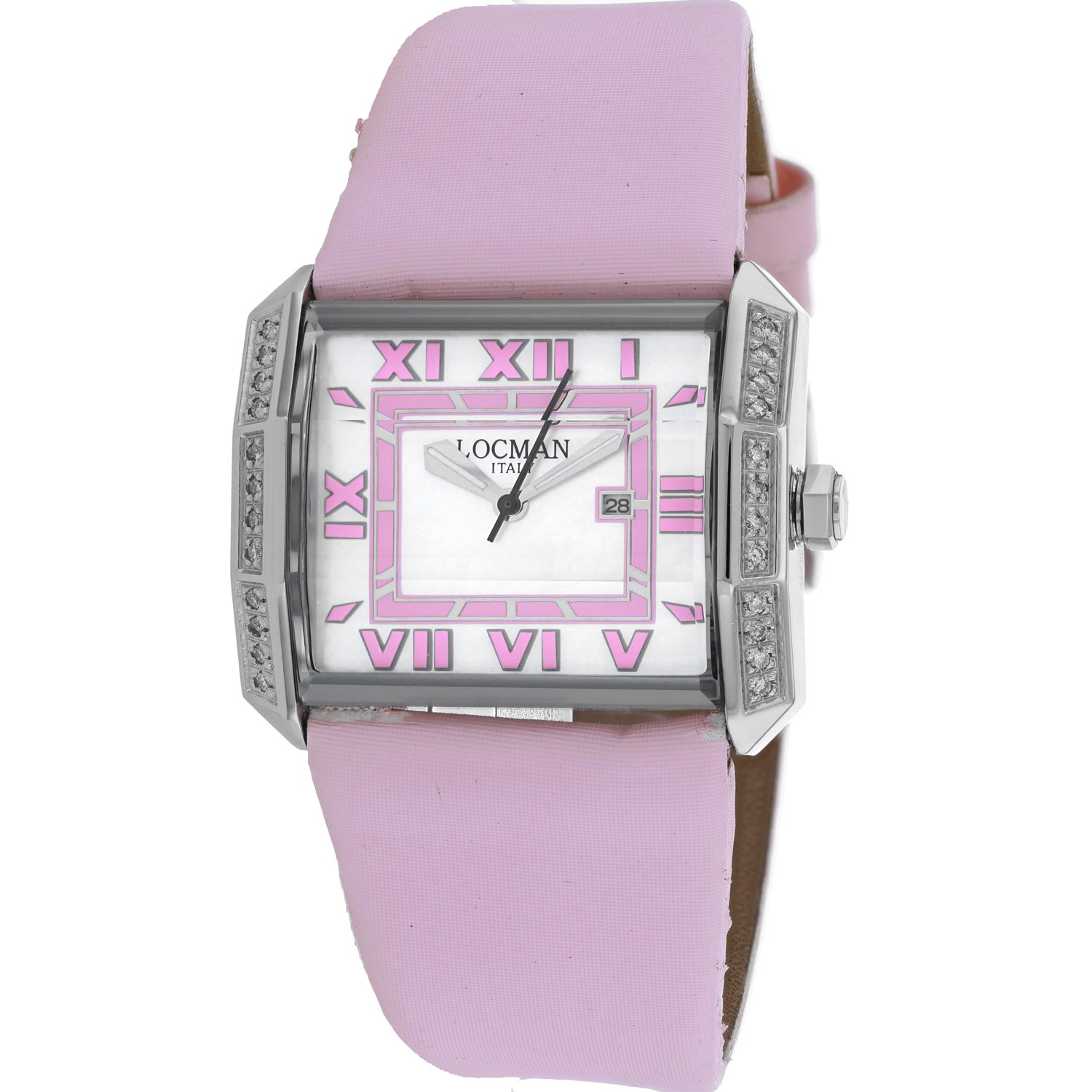 Locman Classic 41mm Mother of Pearl Dial Quartz Women's Watch 232MOPPKD