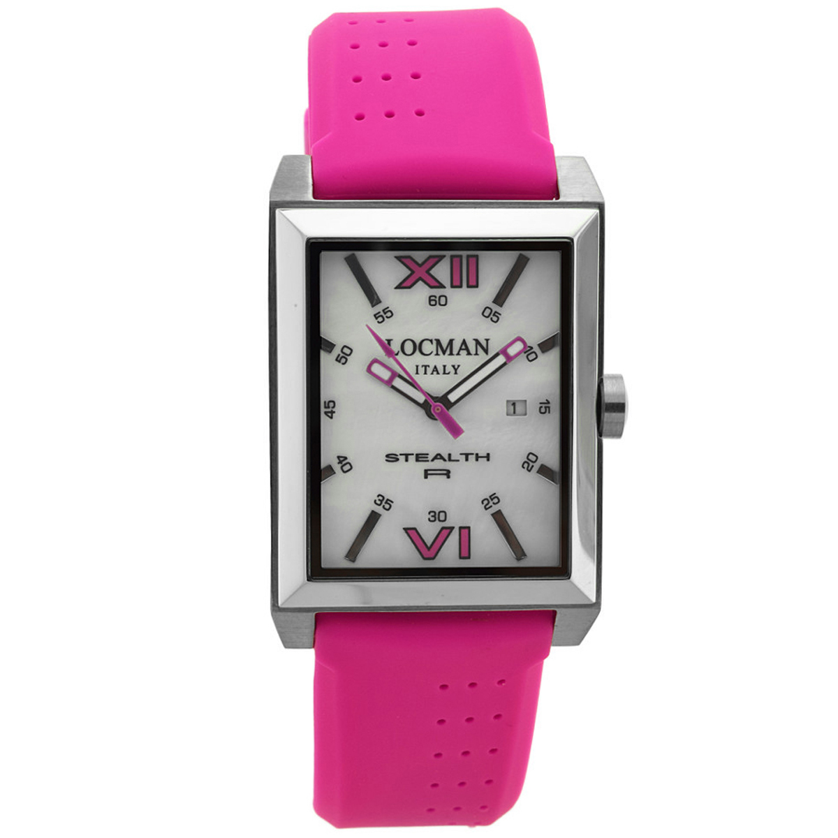 Locman Classic 44mm Mop Dial Quartz Men's Watch 241MOPFX1FX