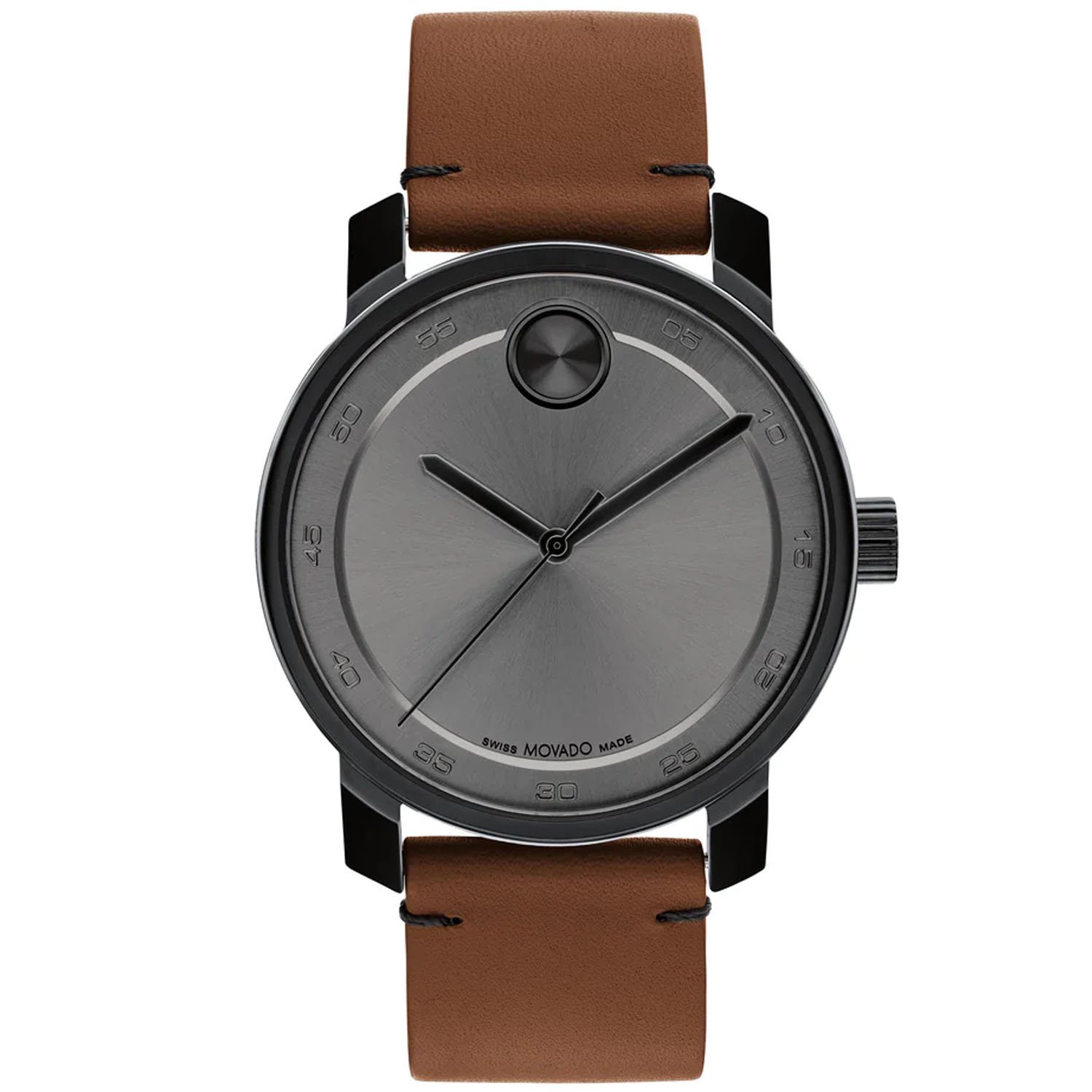 Movado New Bold Access 42mm Grey Dial Quartz Men's Watch 3600917
