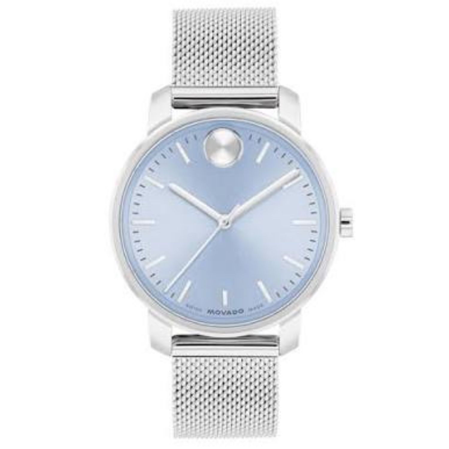 Movado Bold Access 34mm Light Blue Dial Quartz Women's Watch 3601310