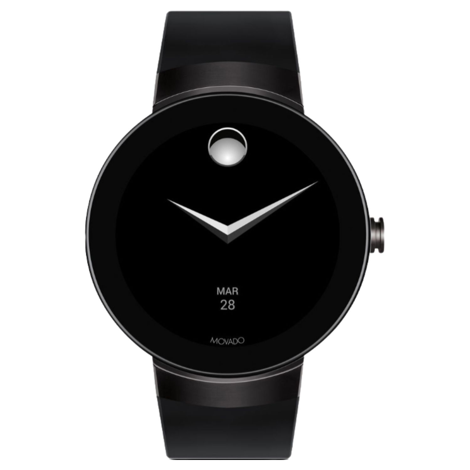 Movado Connect 47mm Black Dial Digital Unisex Watch 3660018