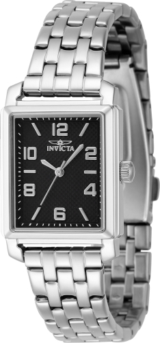 Invicta Vintage 25mm Black Dial Quartz Women's Watch 46663