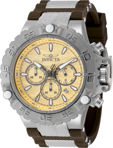 Invicta Subaqua 55mm Gold Dial Quartz Men's Watch 48559