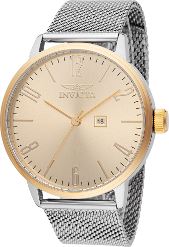 Invicta Specialty 44mm Gold Dial Quartz Men's Watch 48937
