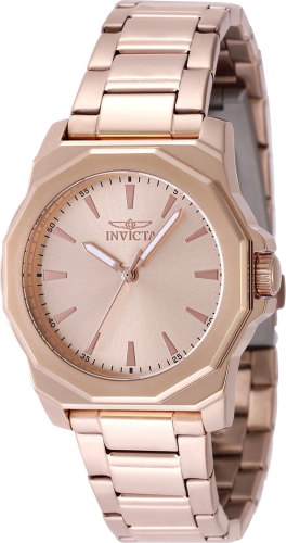 Invicta Speedway 34mm Rose Gold Dial Quartz Women's Watch 49089