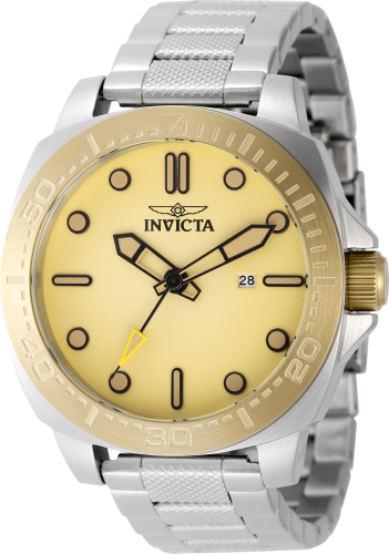 Invicta Speedway 46mm Yellow Dial Quartz Men's Watch 49102