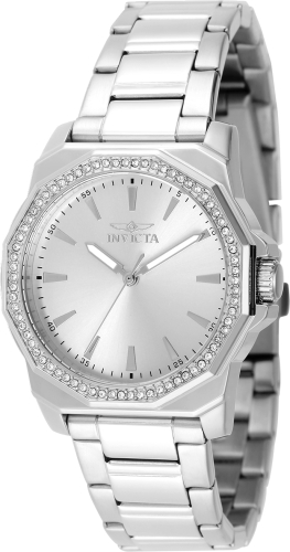 Invicta Speedway 34mm Silver Dial Quartz Women's Watch 49110