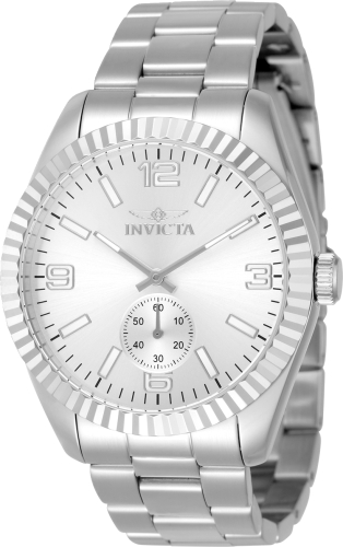 Invicta Specialty 43mm Silver Dial Quartz Men's Watch 49356