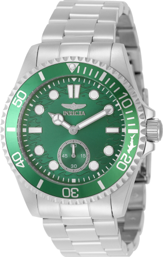 Invicta Pro Diver 43mm Green Dial Quartz Men's Watch 49423