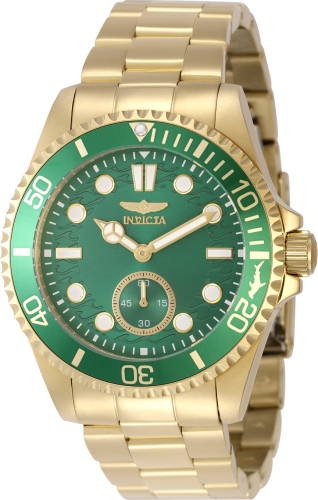 Invicta Pro Diver 43mm Green Dial Quartz Men's Watch 49430