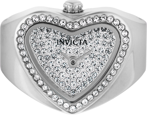Invicta Mini Ring Watch 19mm Silver Dial Quartz Women's Watch 49578