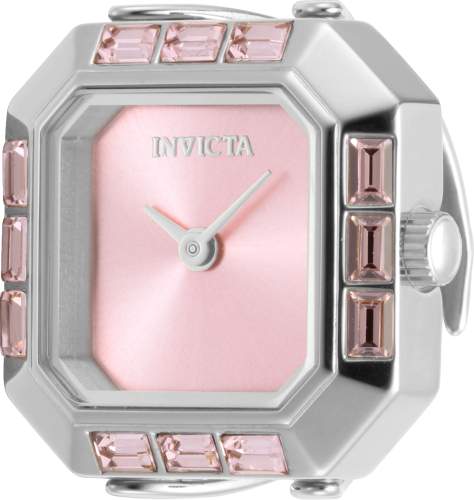 Invicta Mini Ring Watch 22mm Pink Dial Quartz Women's Watch 49581