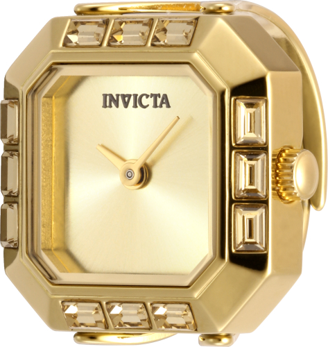 Invicta Mini 22mm Gold Dial Quartz Women's Watch 49585