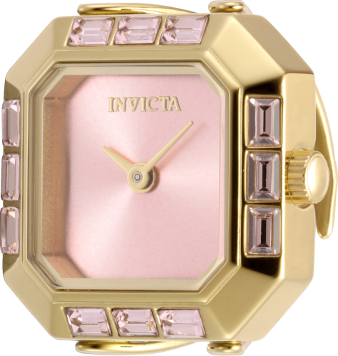 Invicta Mini 22mm Pink Dial Quartz Women's Watch 49586