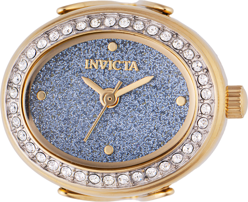 Invicta Mini Ring Watch 24mm Blue Dial Quartz Women's Watch 49603