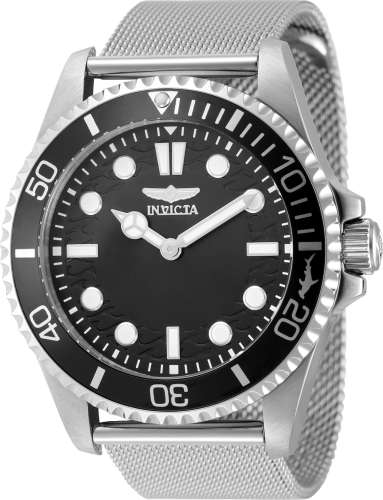Invicta Pro Diver 43mm Black Dial Quartz Men's Watch 49685