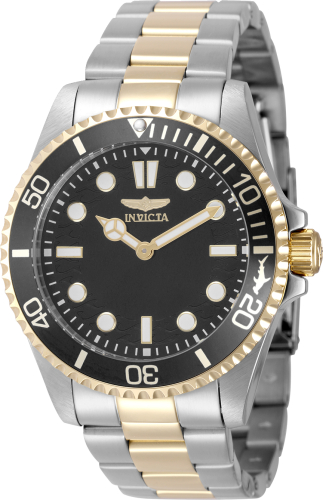 Invicta Pro Diver 43mm Black Dial Quartz Men's Watch 49698