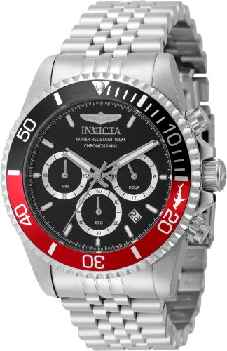 Invicta Pro Diver 43mm Black Dial Quartz Men's Watch 49838