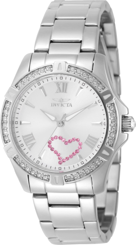 Invicta Angel 35mm Silver Dial Quartz Women's Watch 49842