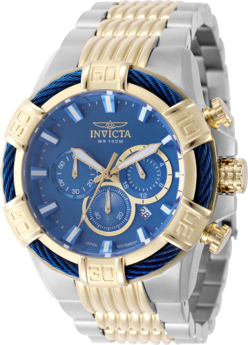 Invicta Bolt 51mm Blue Dial Quartz Men's Watch 49903