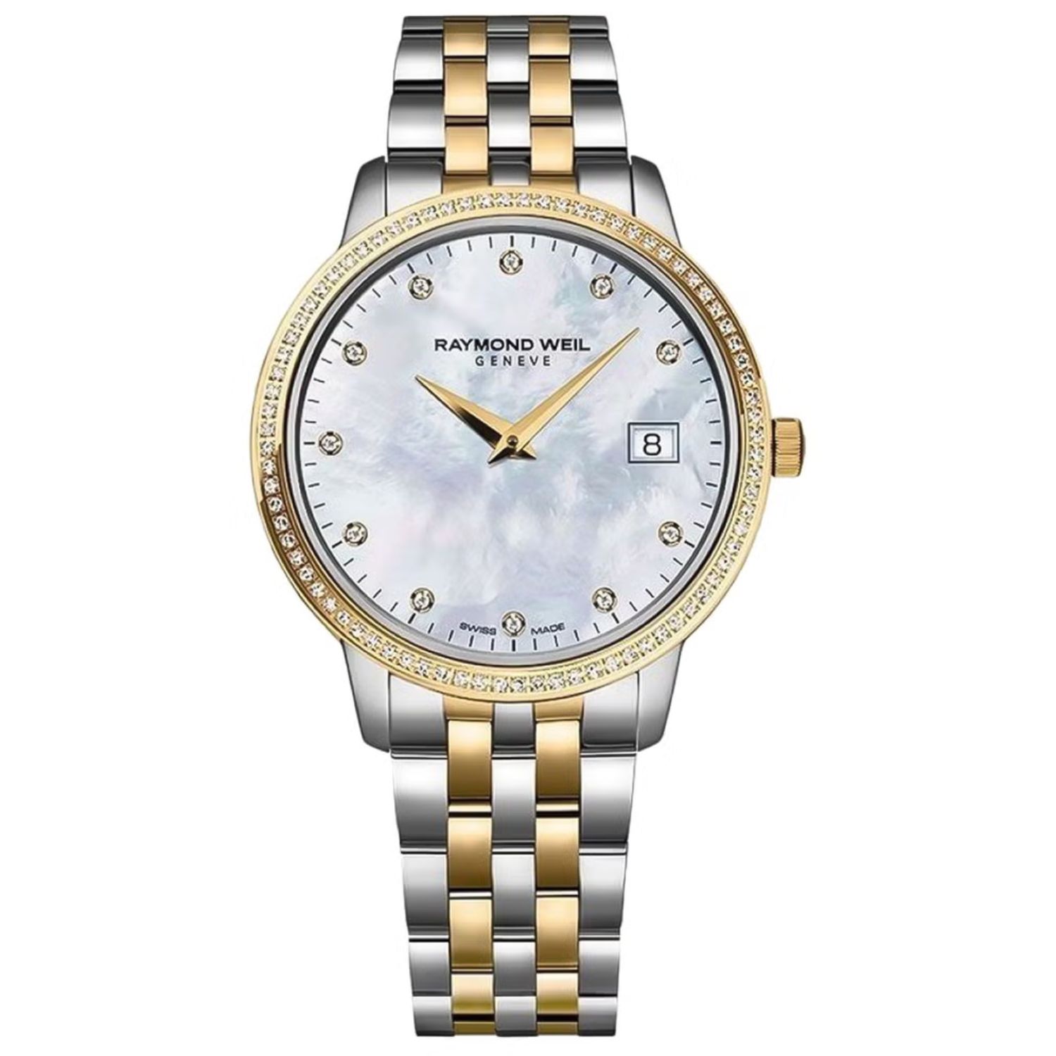 Raymond Weil Toccata 29mm White Dial Quartz Women's Watch 5988-SPS-97081