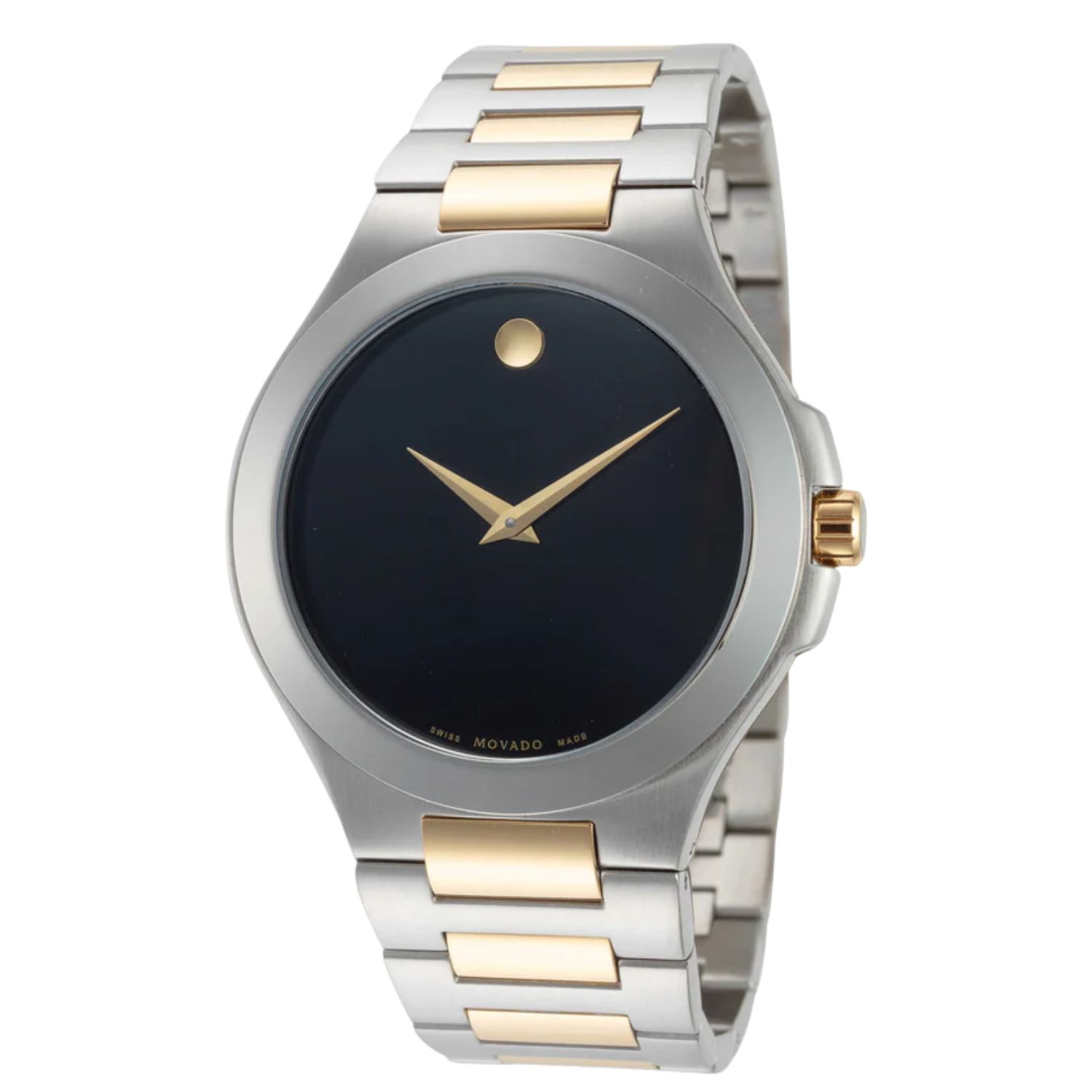 Movado Classic 39mm Black Dial Quartz Men's Watch 0606907