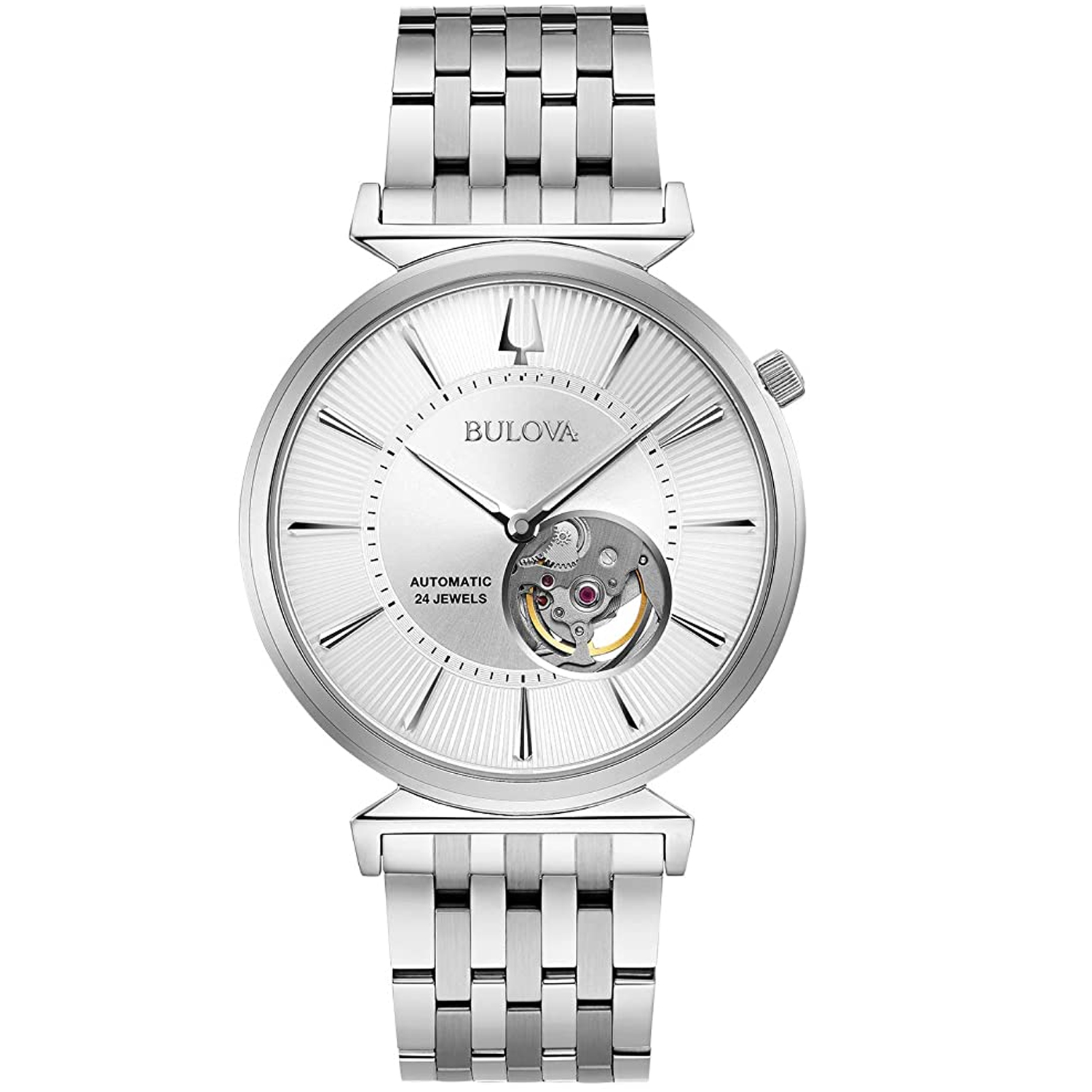 Bulova Regatta 40mm Silver Dial Quartz Men's Watch 96A235