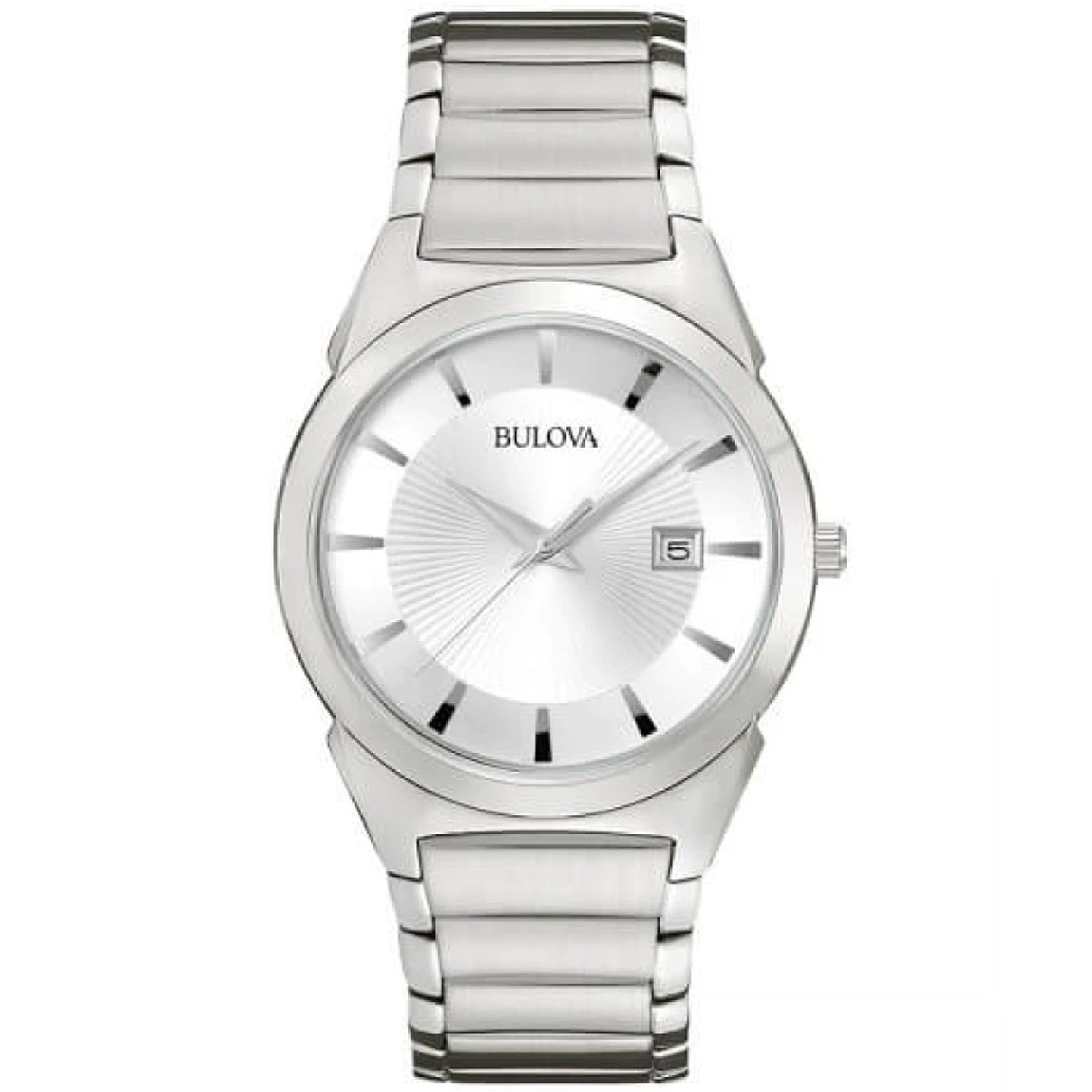 Bulova Classic 38mm Silver Dial Quartz Men's Watch 96B015