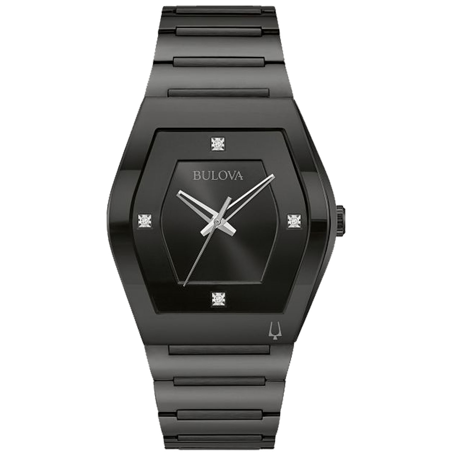 Bulova Gemini 40mm Black Dial Automatic Women's Watch 98D177