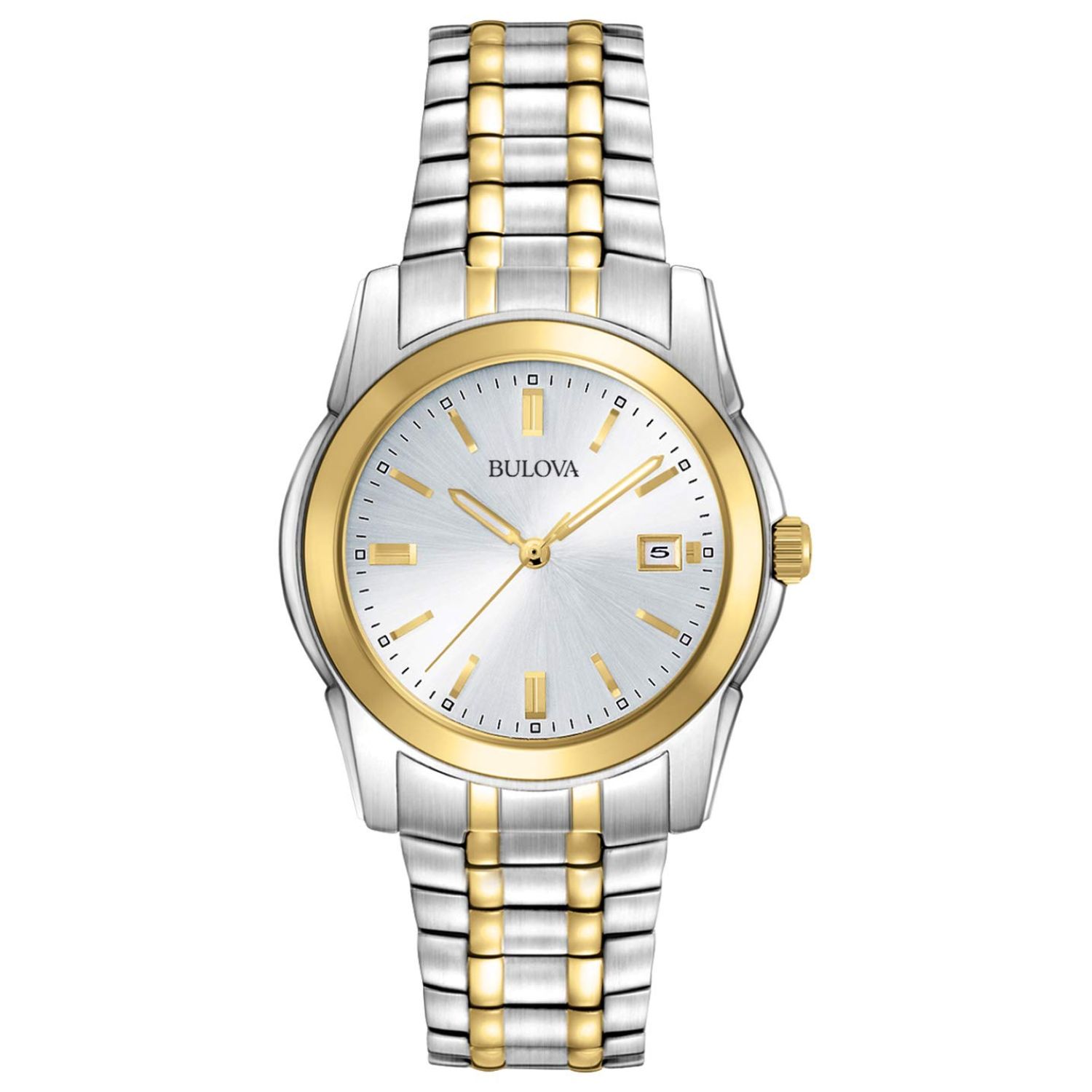 Bulova Classic 38mm Silver Dial Quartz Men's Watch 98H18