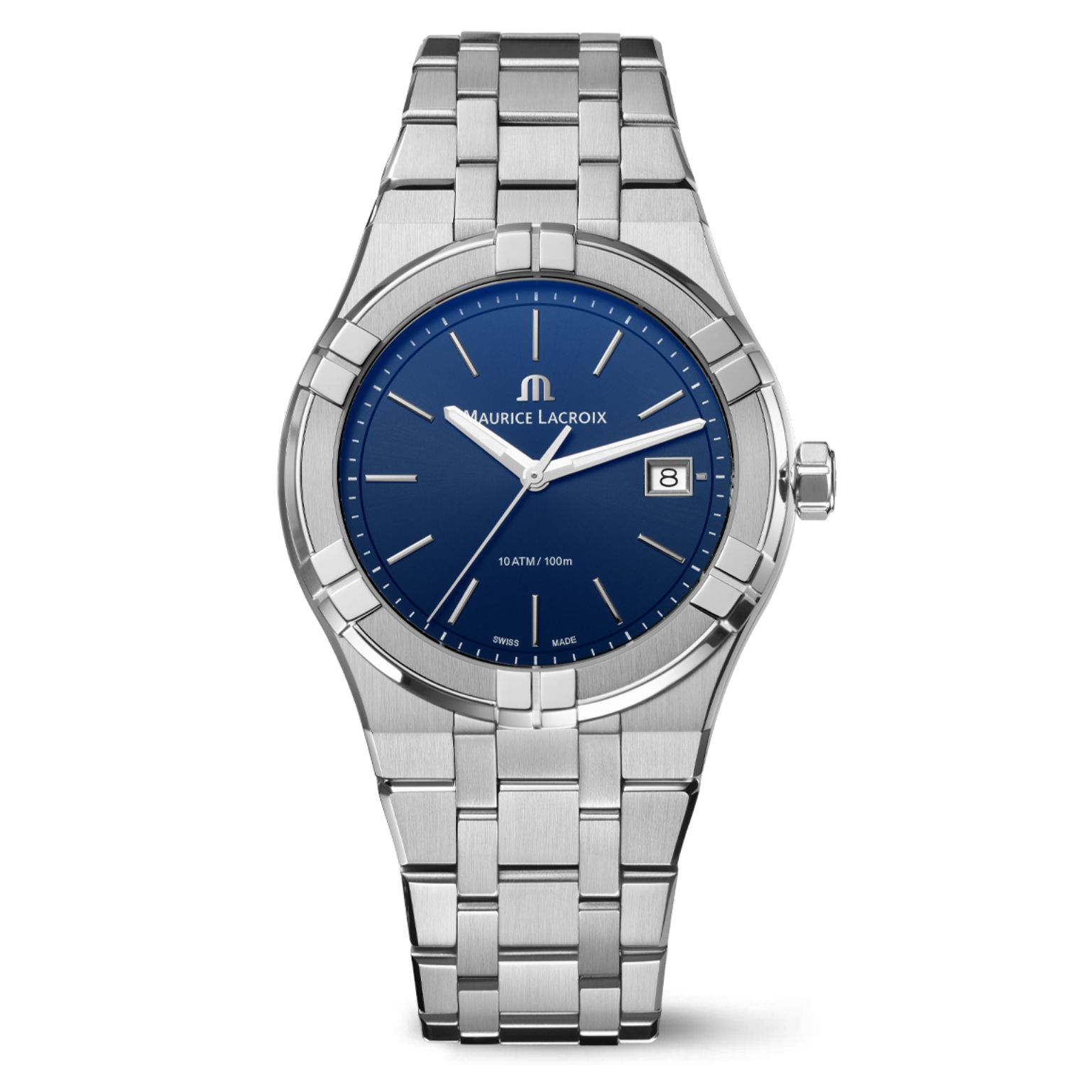 Maurice Lacroix Aikon 40mm Blue Dial Quartz Men's Watch AI1108-SS002-430