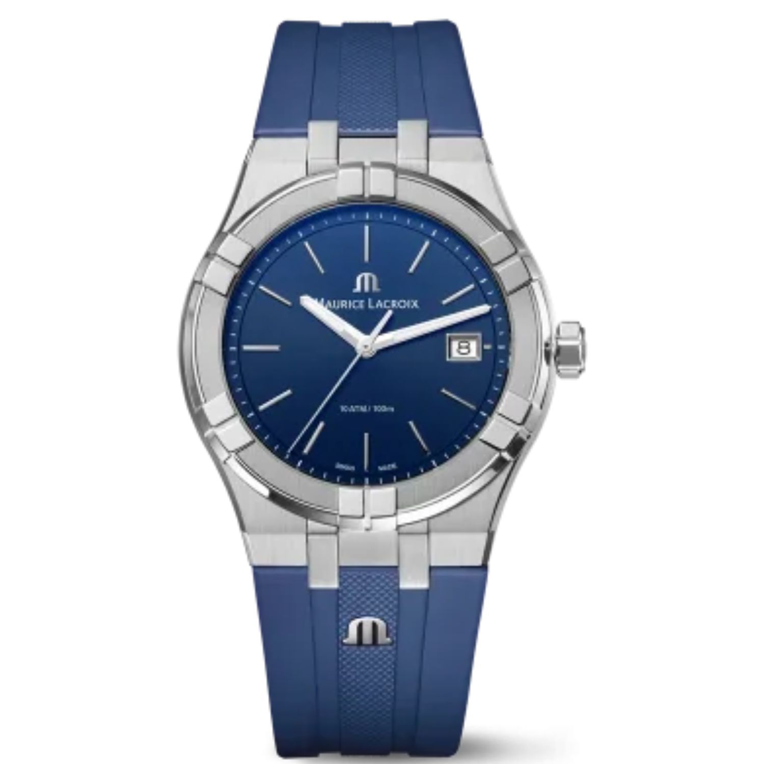 Maurice Lacroix Aikon 40mm Blue Dial Quartz Men's Watch AI1108-SS00F-430