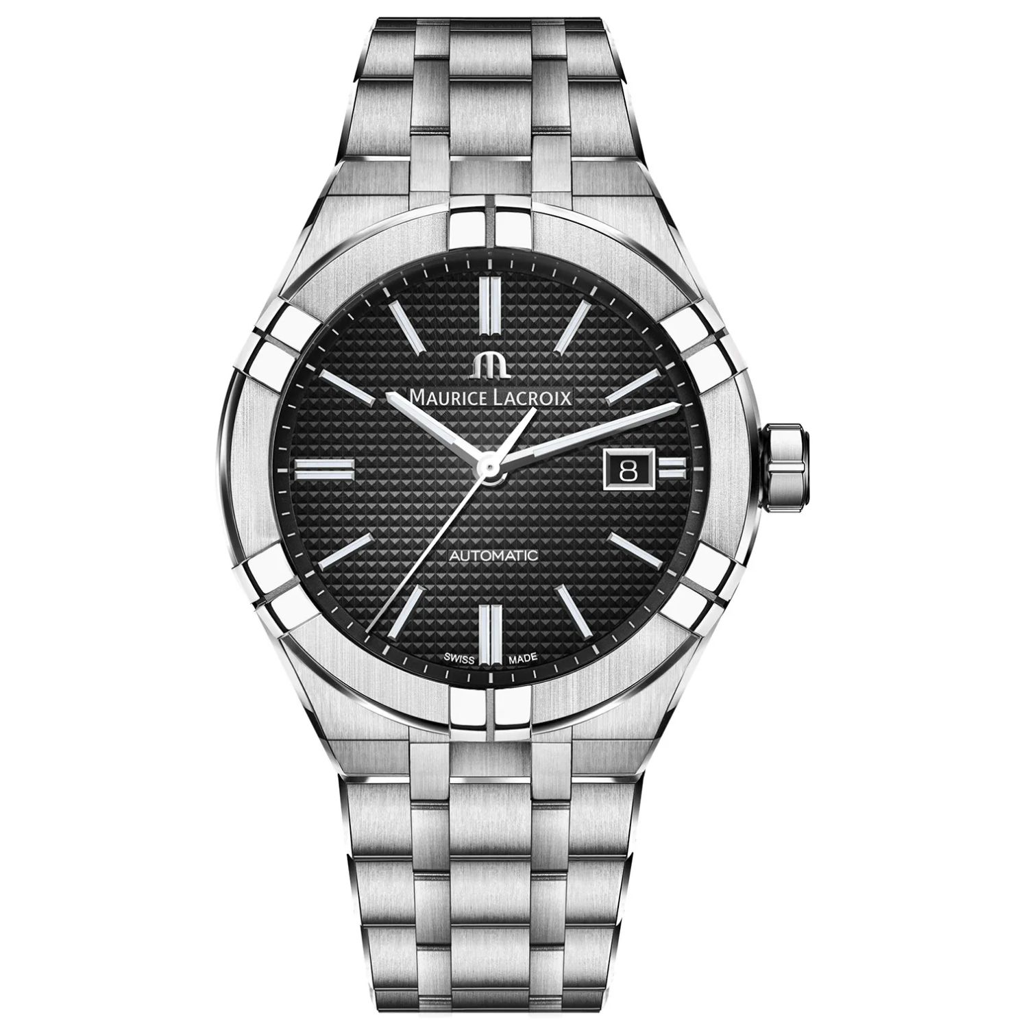 Maurice Lacroix Aikon 42mm Black Dial Automatic Men's Watch AI6008-SS002-330