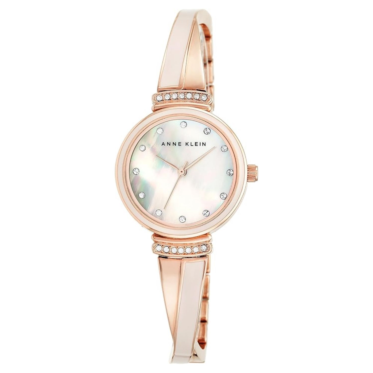 Anne Klein Classic 26mm White Dial Quartz Women's Watch AK-2216BLRG