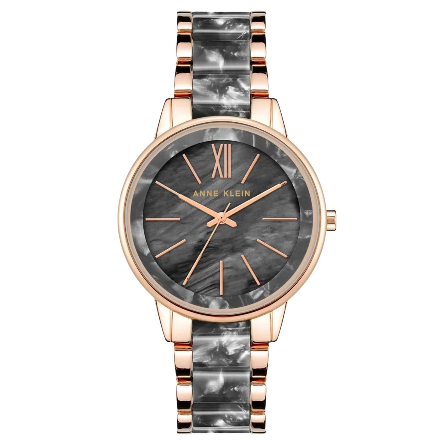 Anne Klein Classic 37mm Grey Dial Quartz Women's Watch AK/1412GYRG