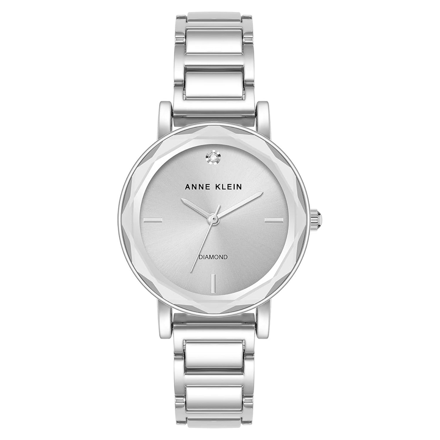 Anne Klein Classic 32mm Silver Dial Quartz Women's Watch AK/3967SVSV