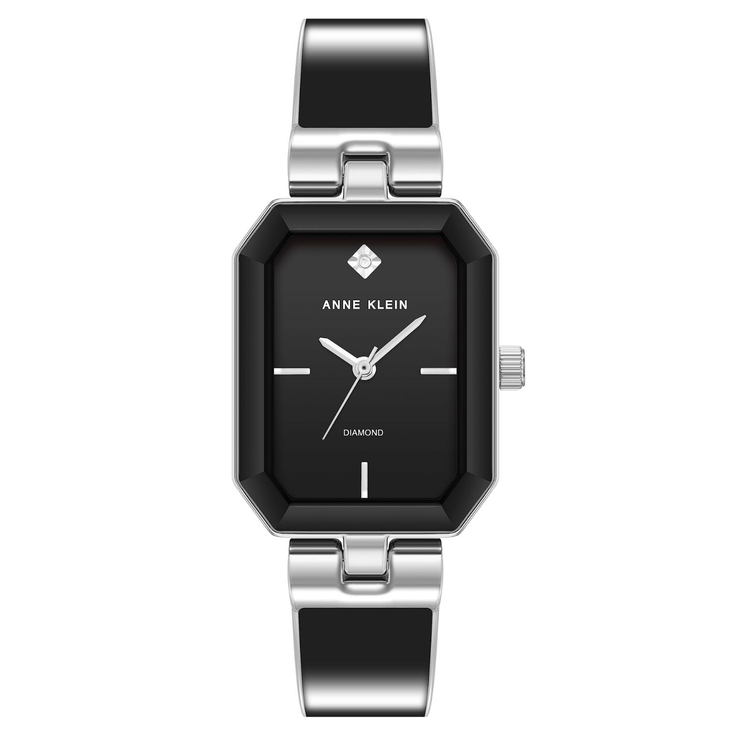 Anne Klein Classic 30mm Black Dial Quartz Women's Watch AK/4163BKSV