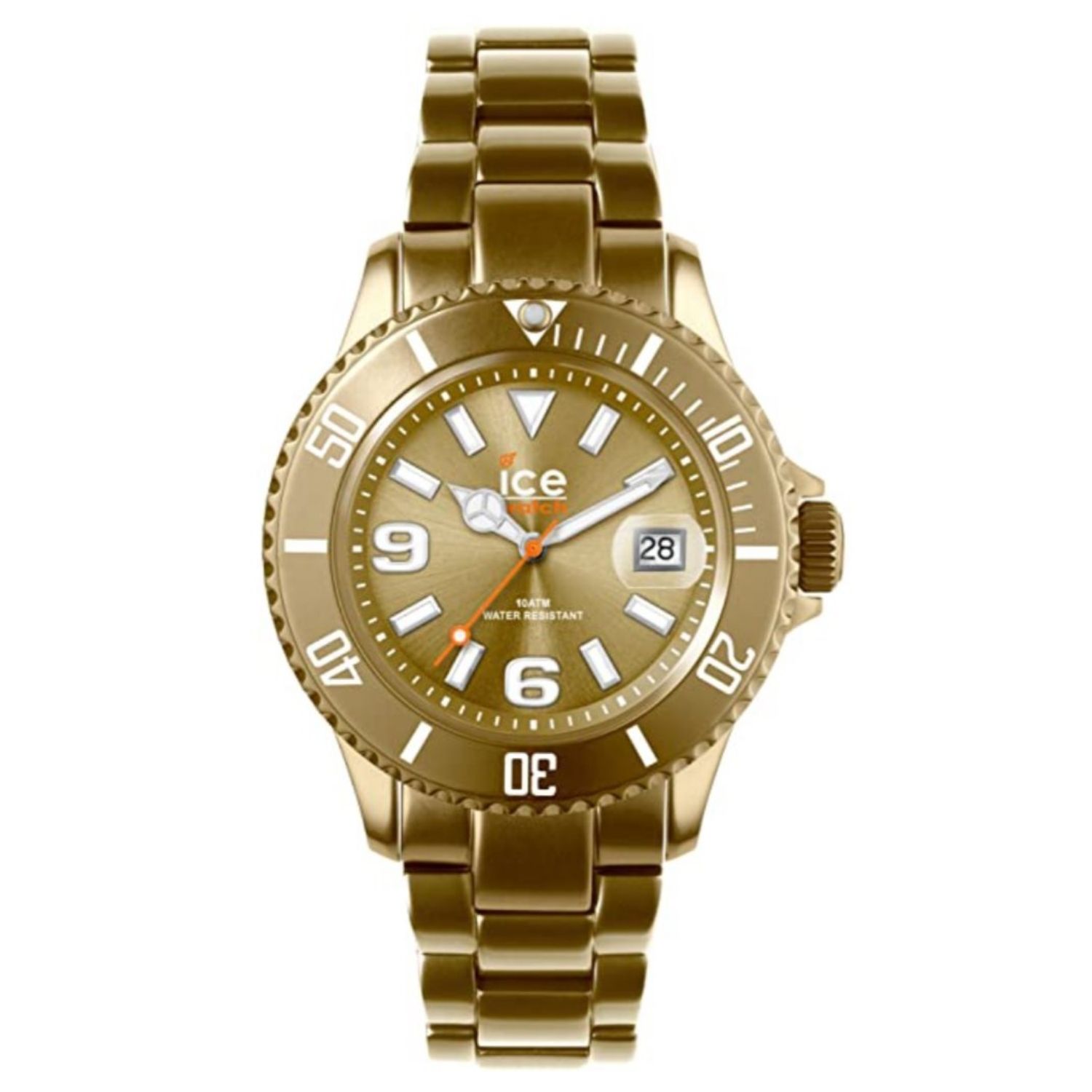 Ice-Watch Alu 43mm Gold Dial Quartz Men's Watch AL.GD.U.A.12