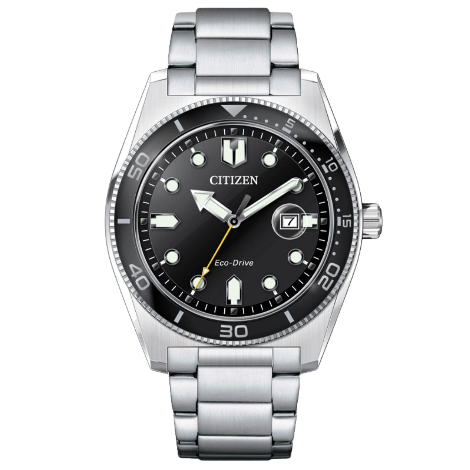 Citizen Marine 43mm Black Dial Quartz Men's Watch AW1760-81E