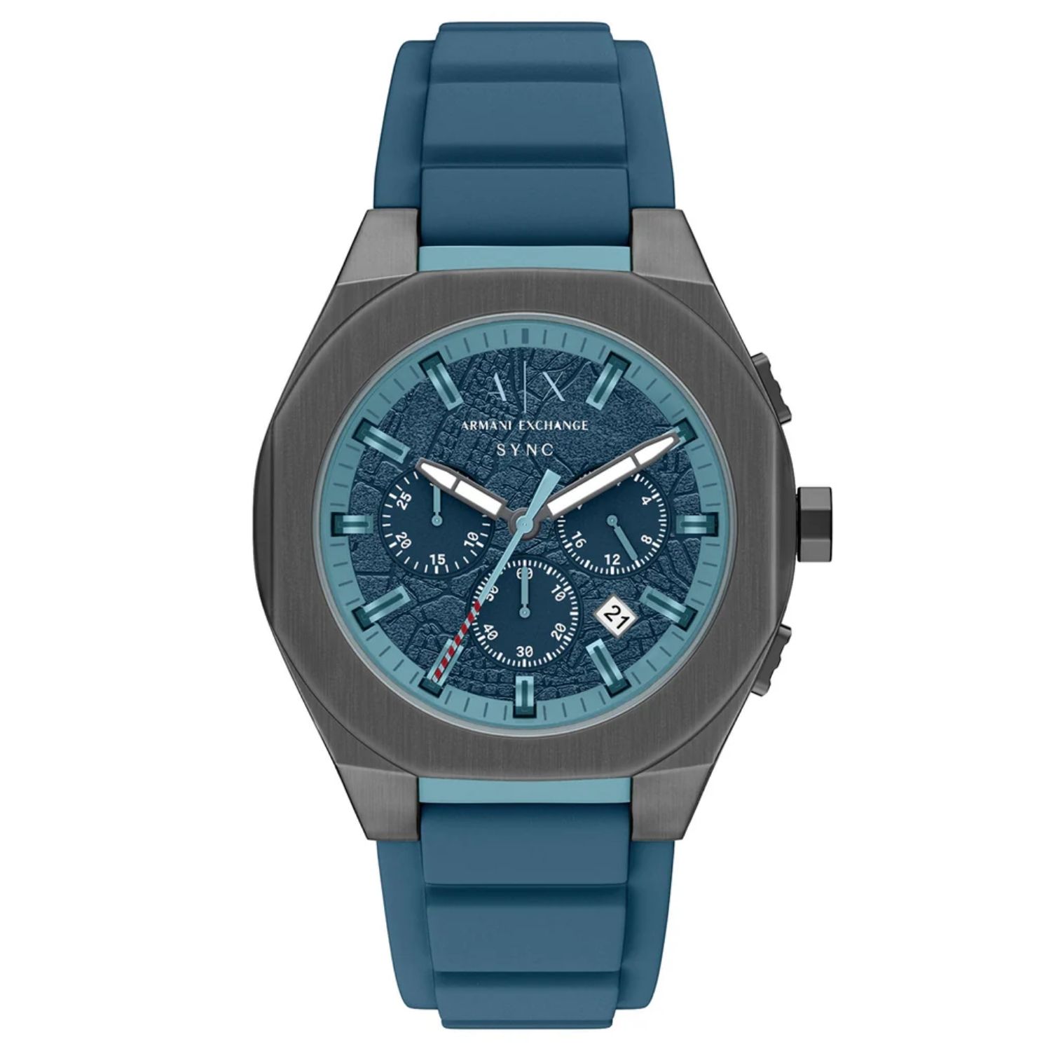 Armani Exchange Sync 44mm Blue Dial Quartz Men's Watch AX4291