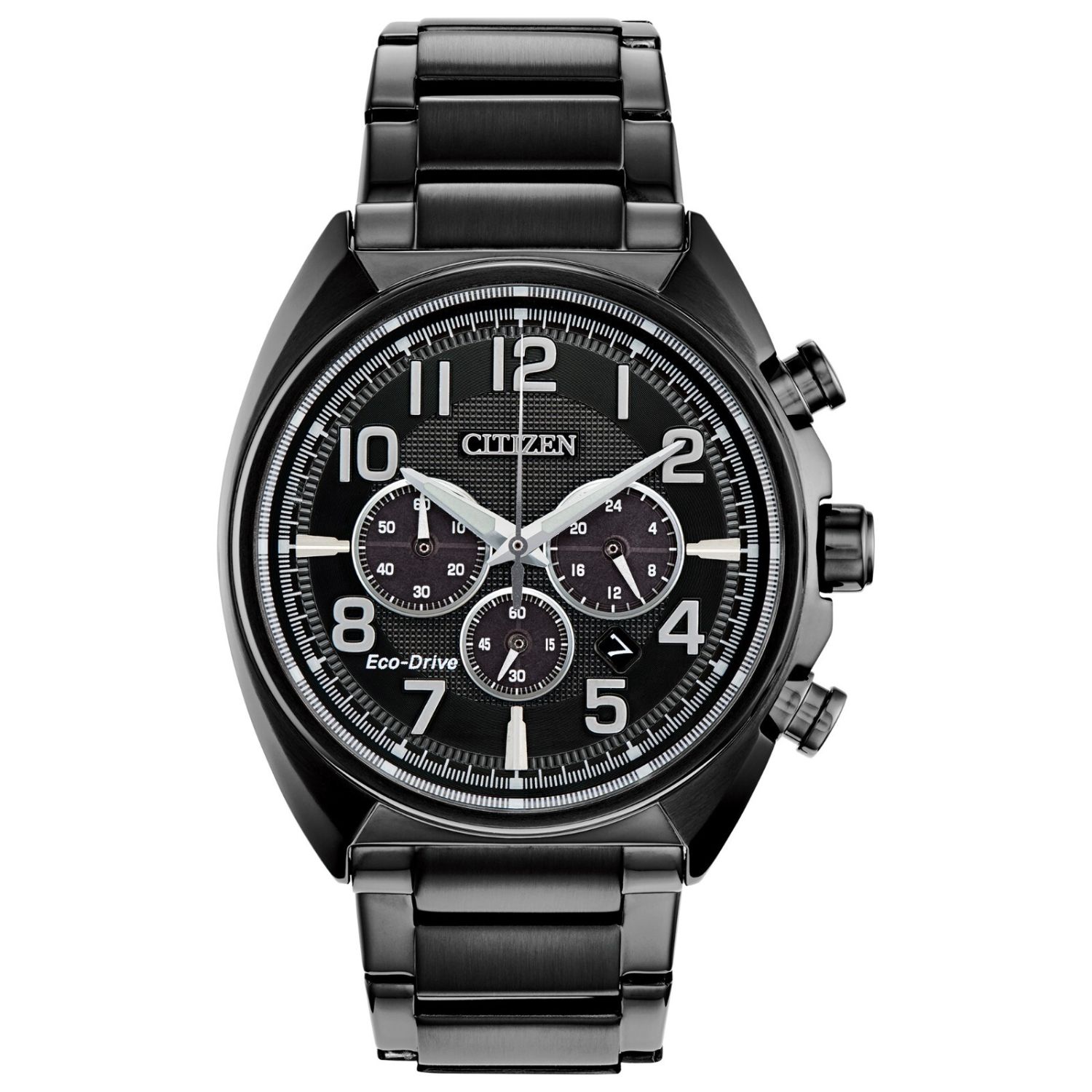 Citizen Eco-Drive 43mm Black Dial Quartz Men's Watch CA4285-68E