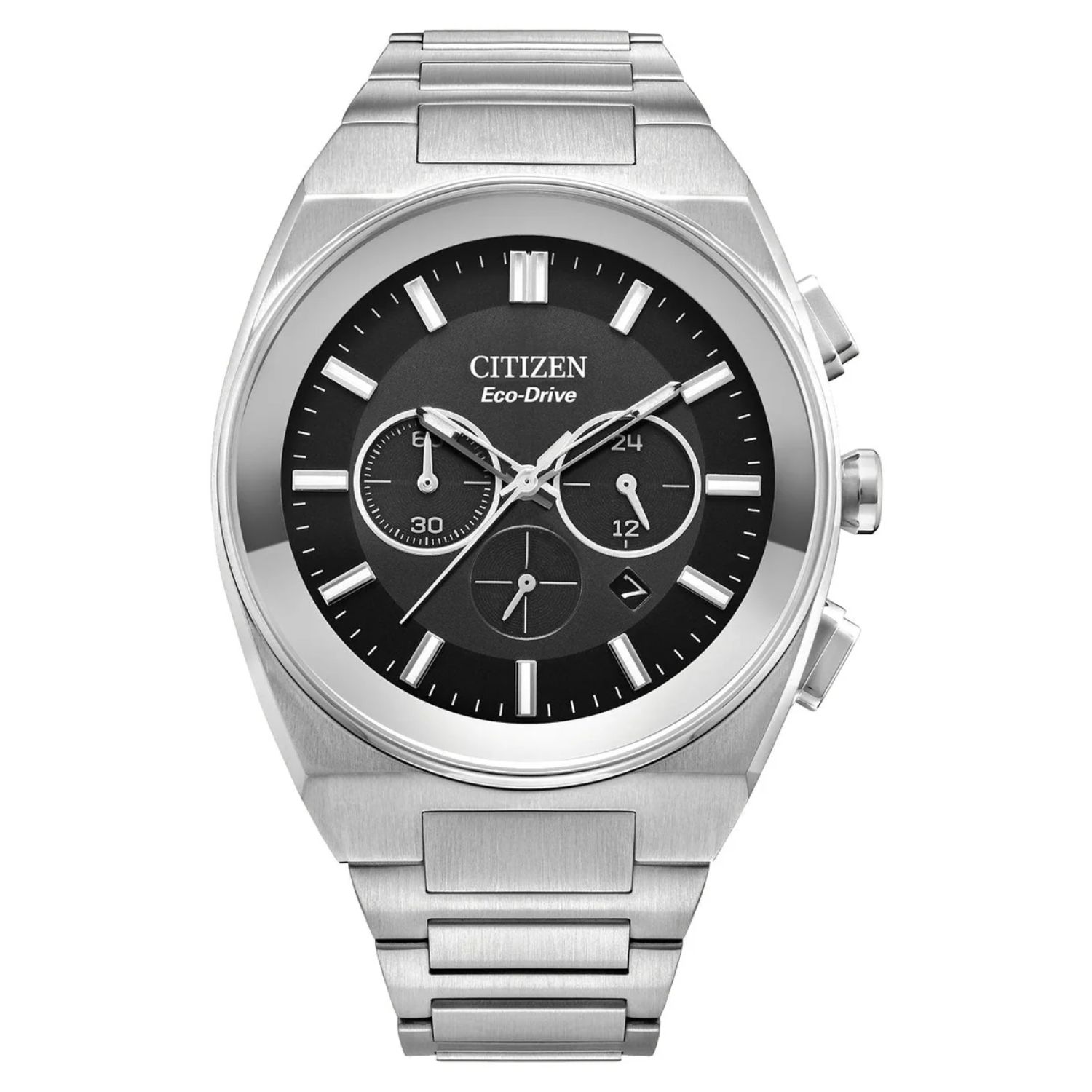 Citizen Eco-Drive 43mm Black Dial Quartz Men's Watch CA4580-50E