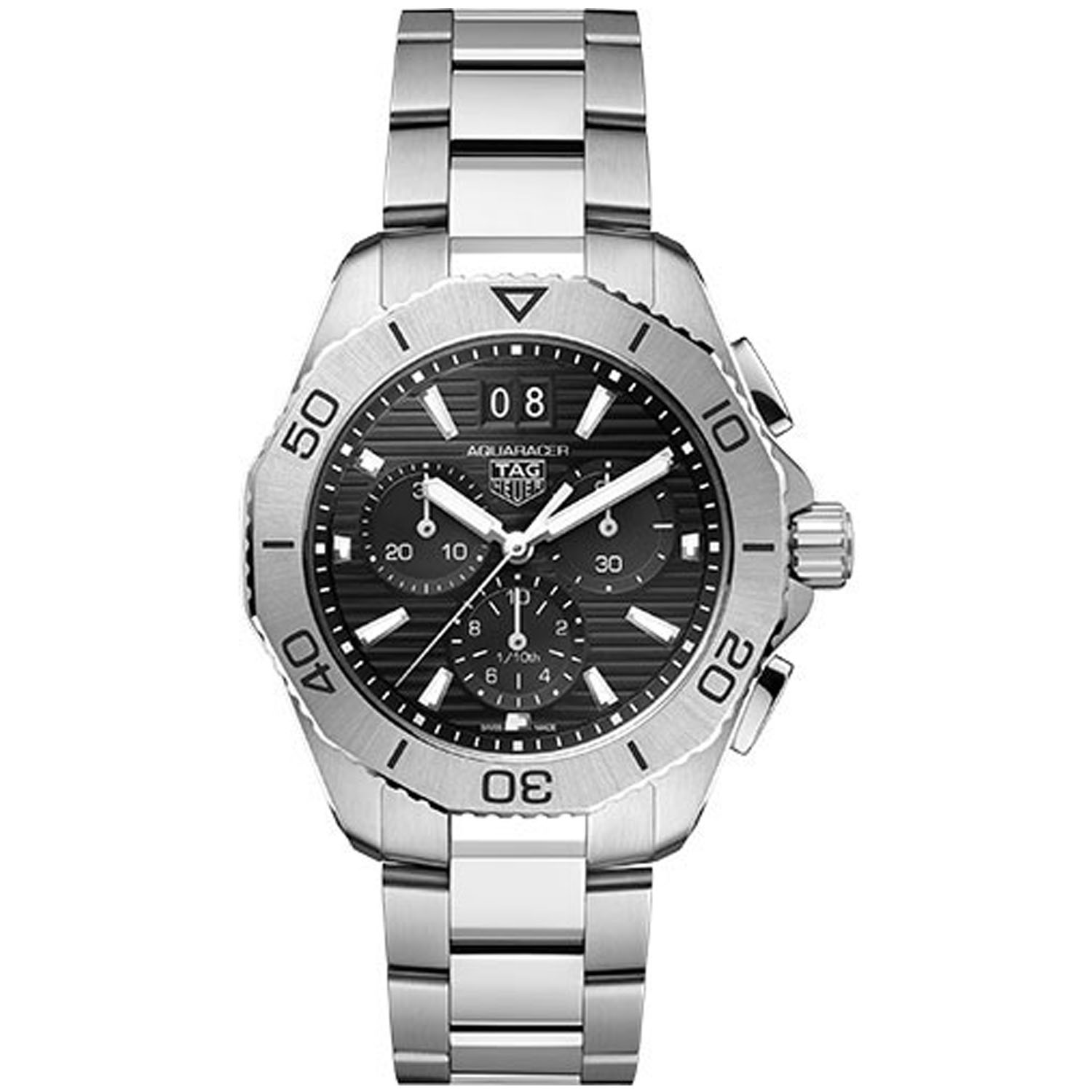 TAG Heuer Aquaracer 40mm Black Dial Quartz Men's Watch CBP1110.BA0627