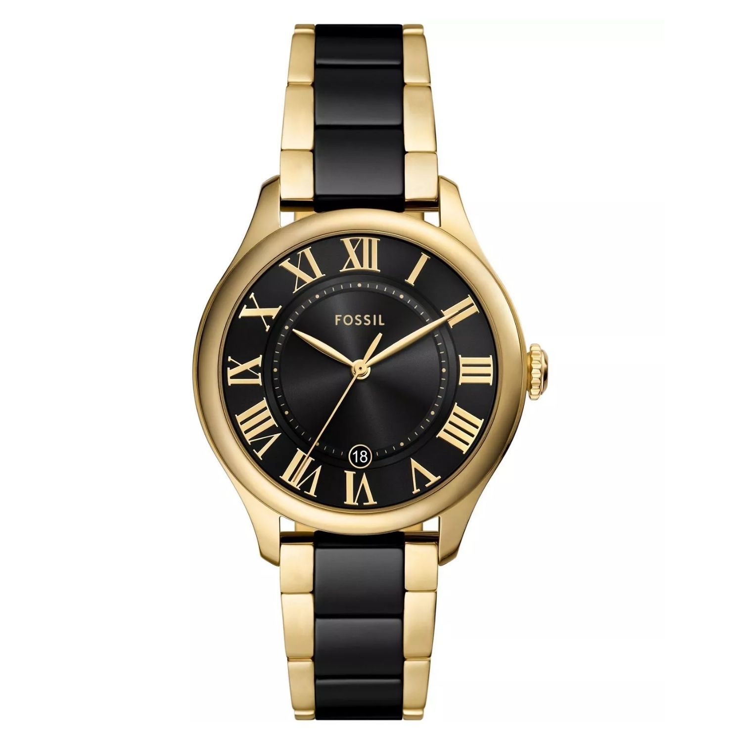 Fossil Gilmore 38mm Black Dial Quartz Women's Watch CE1132