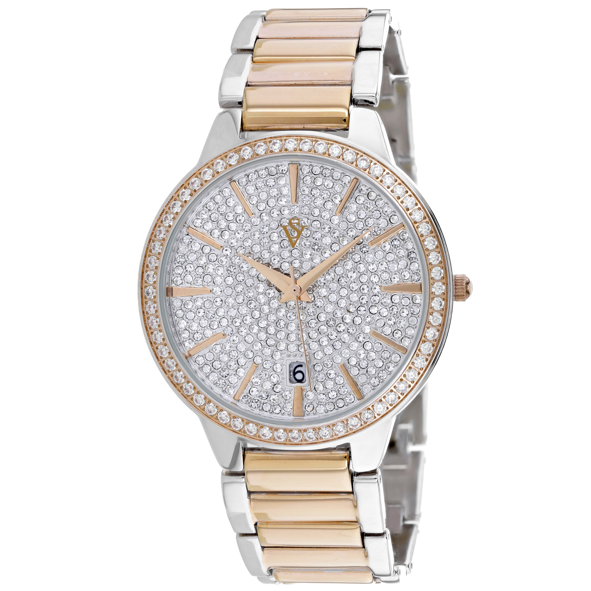 Christian Van Sant Alessia 38mm Silver Dial Quartz Women's Watch CV0293A