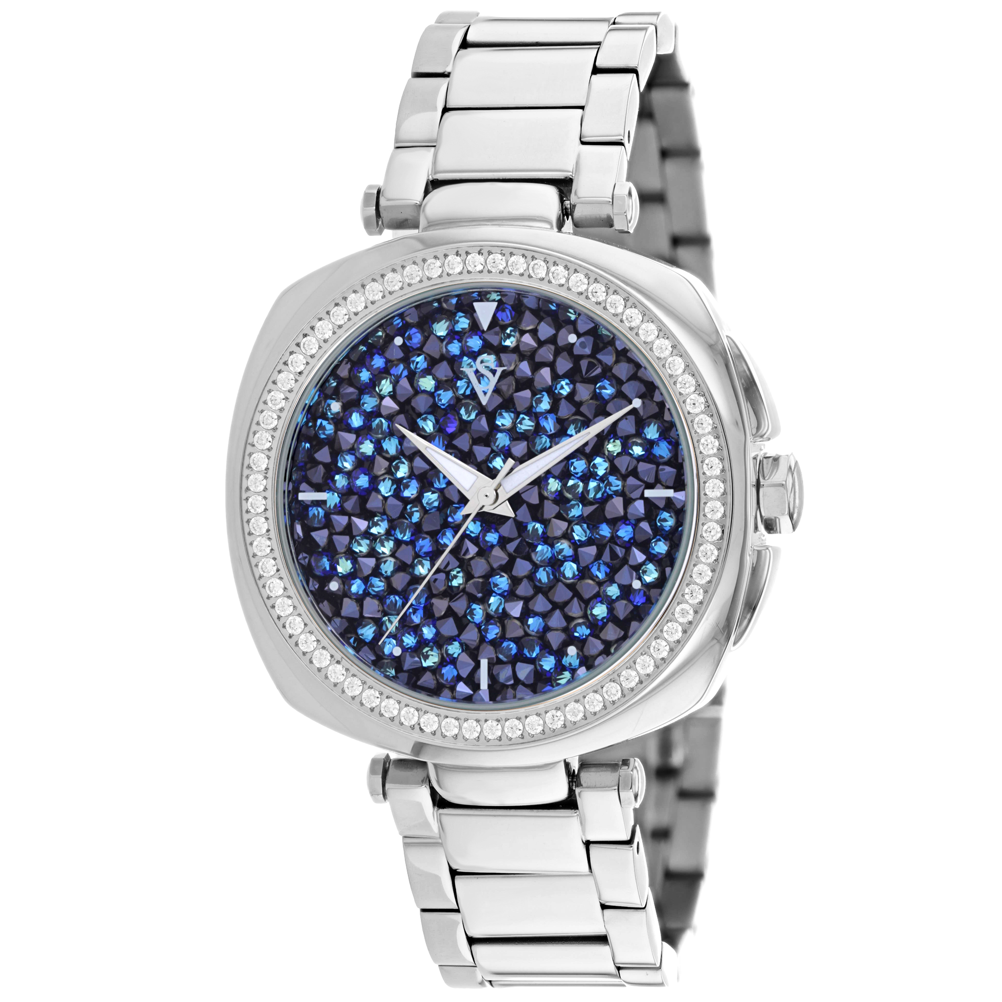 Christian Van Sant Mirabella 40mm Blue Dial Quartz Women's Watch CV0490